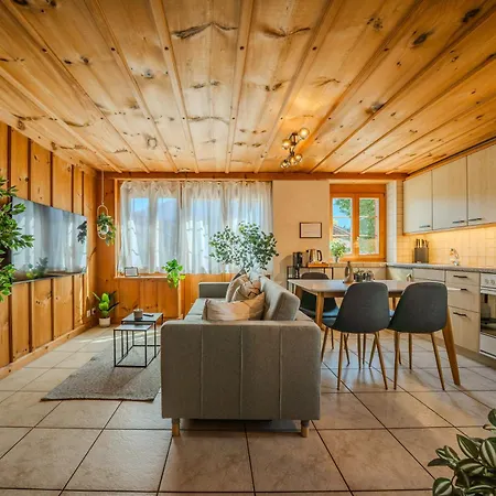 Apartment Alpine Hideaway Near Brienz With Hot Tub & Parking Kienholz